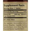 Solgar Super Potency Vitamin B1 (Thiamin) 500mg Tablet Vegan