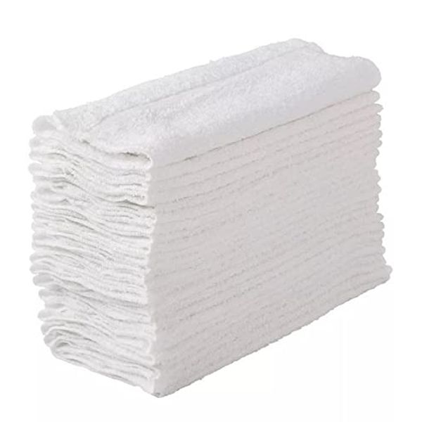 Member Mark Commercial Hospitality Towels Good for Hotels, spas and Residential use (White, washcloth Set), 12 inch x 12 inch