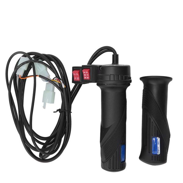 Electric Throttle Grip 3 Speed Control Throttle Grip with Cable Universal Throttle Grip for Electric