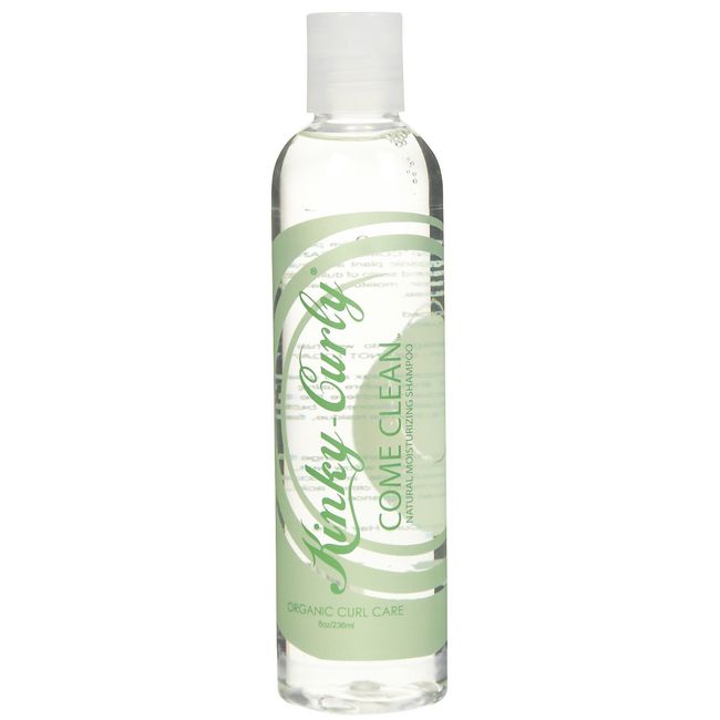 Kinky Curly Come Clean Natural Moisturizing Shampoo Sulfate Free 8 oz