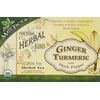 Mate Factor Functional Herbal Blends - Ginger Turmeric with Black Pepper 20 Bag(S)