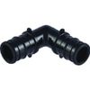(3)-SharkBite 1/2 In. 90 Deg. Poly PEX-A Elbow (1/4 Bend) (5-Pack) UA248A5
