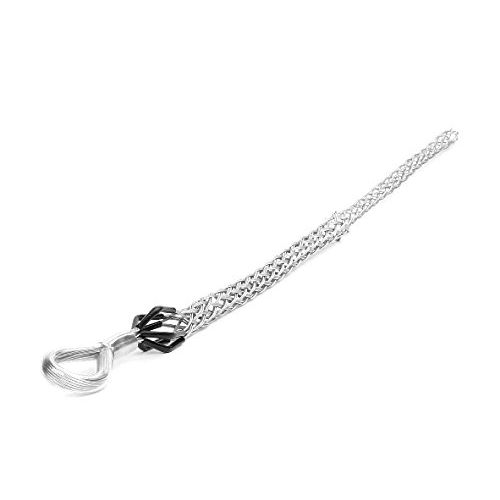 Woodhead 35935 Pulling Grip, Medium Duty, Flexible Eye, Short Length, 8100lb Approximate Break Strength, 26.00" Mesh Length, 1.50–1.99" Cable Diameter