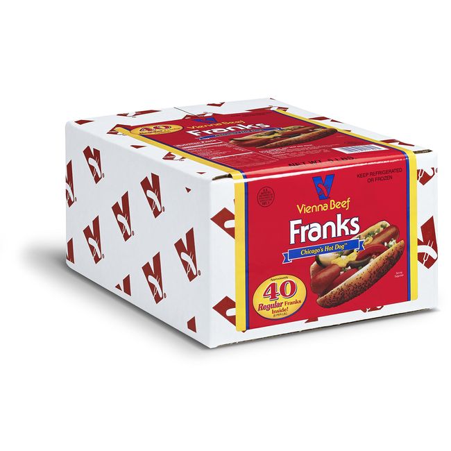 Vienna Beef Hot Dog Lovers' Hot Dog Pack 2 lbs. each (3 Pack)