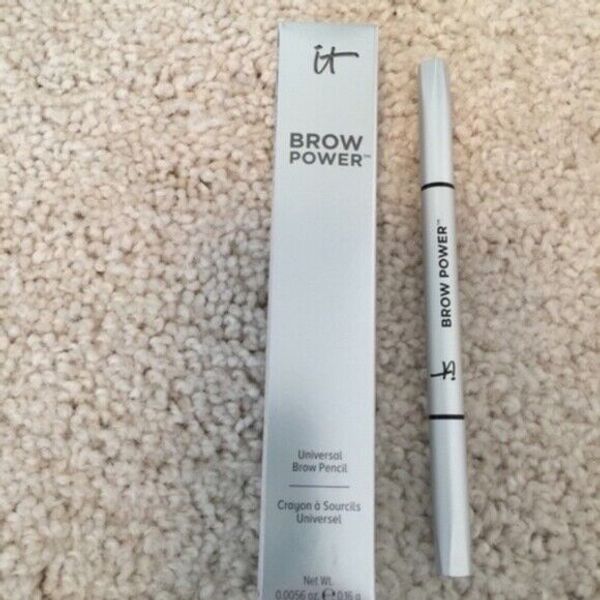 NIB It Cosmetics Brow Power Universal Taupe Eyebrow Pencil Full Size NEW