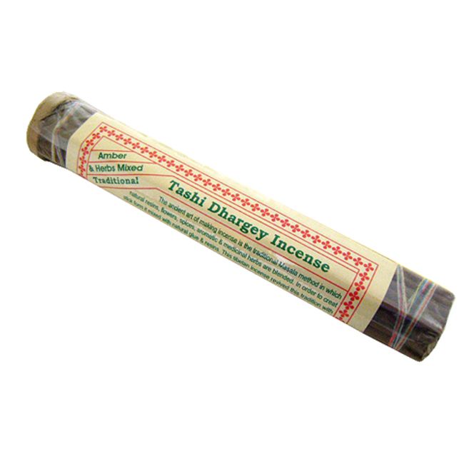 Tibetan incense (TashiIncense/Amber base!)/All natural &amp; all handmade incense/Nepal incense/Tibetan incense/Asian miscellaneous goods