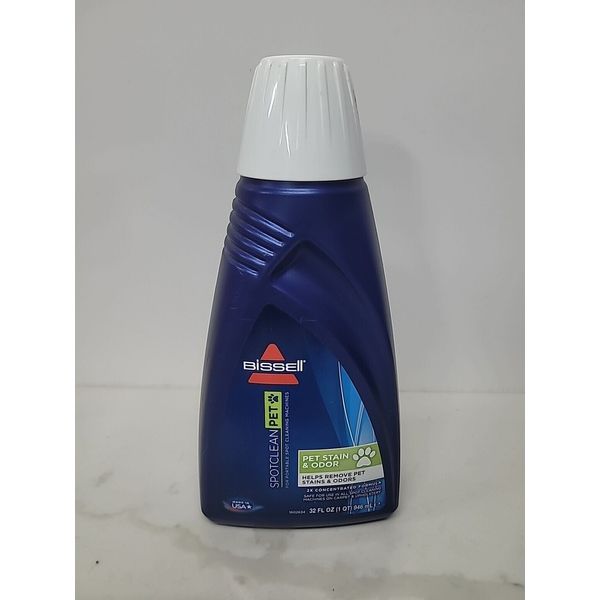 BISSELL 2X Pet Stain & Odor Portable Carpet Cleaning Machine Formula 32oz.