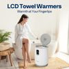 Towel Warmer Bucket 20L Large Towel Warmers for Bathroom 3 Timer & Temperature
