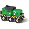 BRIO World Freight Engine Train, Battery Powered Train For Kids Age 3 Years Up
