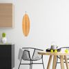 Totally Bamboo surfboard cutting board, 23x7.5 Inches