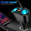 Car Cigarette Socket Battery Meter 12V Voltmeter Digital Display Voltage Gauge