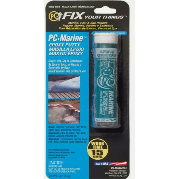 Marine High Strength Epoxy Putty 2 oz 