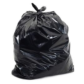Plasticplace 5 Gallon Drawstring Trash Bags - White (100 Count)
