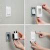 Deako Lighting Simple Dimmer, 3-Way/4-Way/Single Pole (1 Per Circuit), Slide Switch, Neutral Wire Required, White