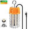 100W LED Temporary Work Light 5000K Construction High Bay Work Lamp 15000 Lumens