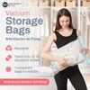 20 Pack Vacuum Storage Bags with Electric Pump (4 Jumbo/4 Large/ 4 Medium/