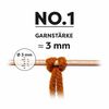 50g myboshi original No.1 Wolle Fb.195 anthrazit