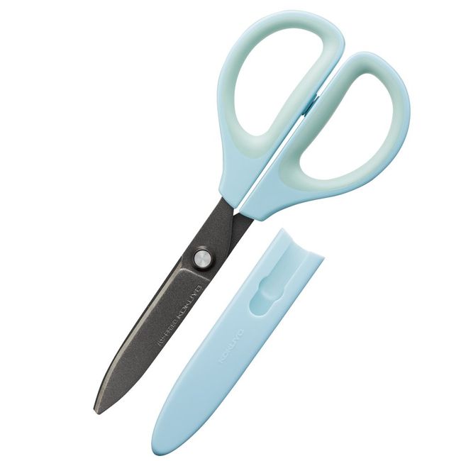 Kokuyo Scissors Saxa Fluorine Glueless Blade Blue Hasa-PF280B