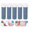 Replacement Rollers, 5pcs Extra Coarse Replacement Rollers For Callus Remover Foot Care Electronic Foot File Replacement Roller Heads Foot Care Tool Hard Skin Remover Refills Callus Remover