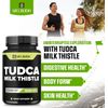 1000Mg Tudca Supplement with Milk Thistle Extract - 60 Vegan Capsules - Support