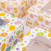 evelay Easter Cupcake Boxes 6 Hole Muffin Treat Box With Window & Insert Multi Pack