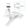 CAMVATE Spring Clip Clamp with Mini Ball Head Mount (White) - 3542