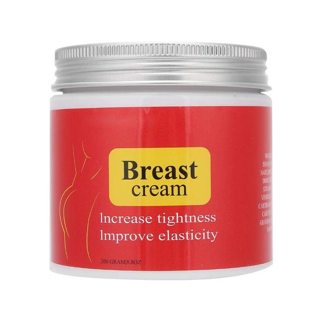 Breast Enhancement Cream, 200g Nourishing Firming Enlarging Chest Cream, Female Breast Enhancer Cream for Lifting