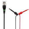 Aofan Oscilloscope Cable BNC Male Plug to 2 Test Hook Clip 110cm
