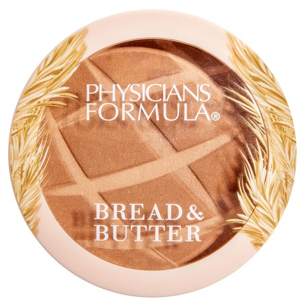 Physicians Formula Bread & Butter Bronzer, Creamy Bronzer Powder with Pro Vitamin and Fatty Acids, Enriched Formula with Amazonian Butters for Radiant, Silky-Soft Skin, Baked