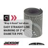 Safety Pipe Measure Tool, Wrap Around Tape, Flex Angle Measuring and Marking