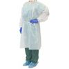 ProCure Isolation Gown White PP Non-Woven Fabric 1 pc Universal Size New