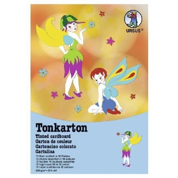 Ursus 6684699 Tone Block Coloured Paper DIN A4 220 g/m²