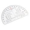 MONOJLY Protractor Military Protractor Coordinate Scale for Topographical Map Reading and Land Navigation Map Reading Ruler