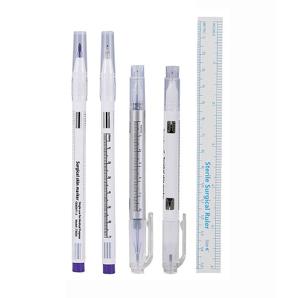 Ruler All Professional Permanent Makeup Tattoo Supplies Accessories and Microblading Tattoo Eyebrow Surgery Skin Marker Pen