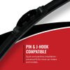 Front Bracketless Windshield Wiper Blades for Toyota 4Runner Tacoma Pickup ok