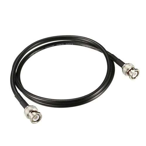 Boxonly Coaxial Cable with BNC Male to BNC Male Connectors Low Loss Coax Cable RG58 50 Ohm 4 Ft