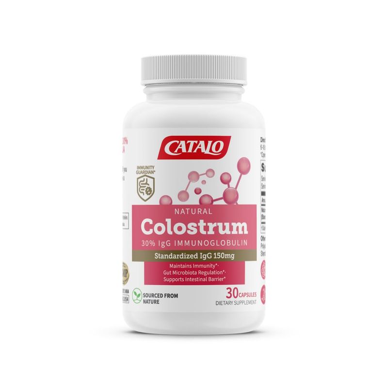 CATALO Natural Colostrum Supplement with 30% IgG Immunoglobulin ...