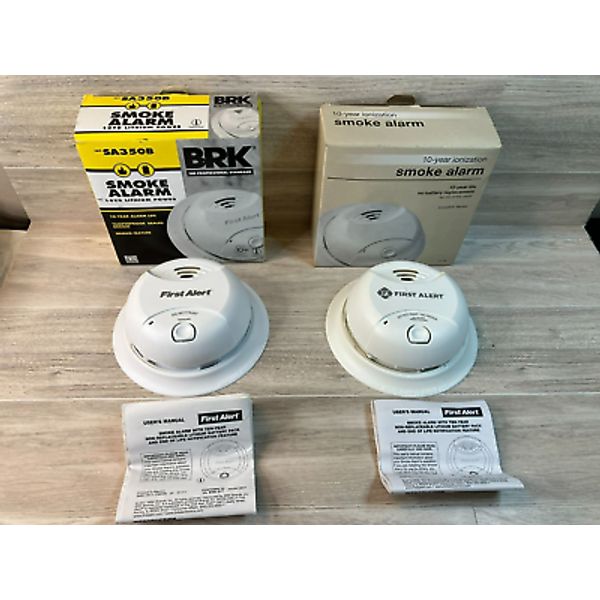 First Alert Smoke Alarm BRK SA350B 10-Year Lithium Power Cell  Qty 2 model 0827