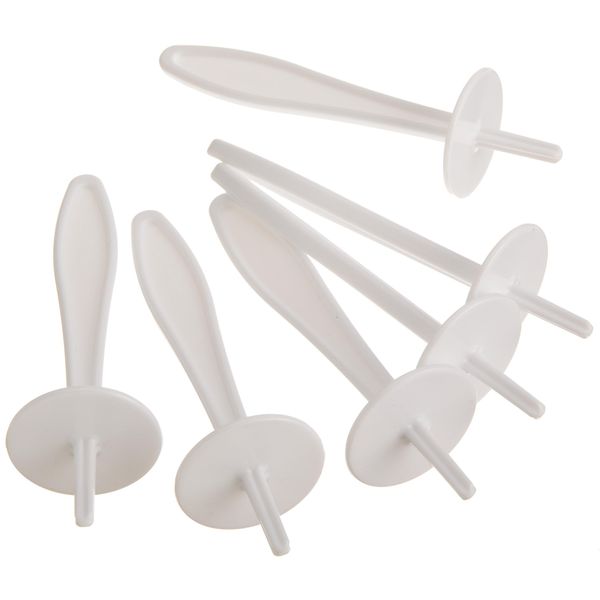 Wilton 5.50-inch Polypropylene Pops Treat Stick, Pack of 6