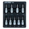 Hex/Allen Sockets Key Bits 3/8" Drive 2mm - 10mm 9pcs