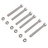 3Pcs Swimming Pool Molded Plastic Replacement Ladder Rung Steps