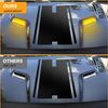 Dynamic LED Right &Left Hood Bezel Light Driving Lamp For Dodge Ram 1500 Classic