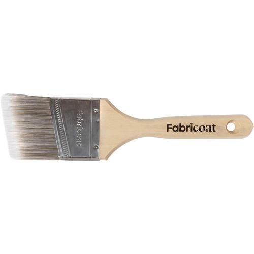 60mm / 2.5 inch Fabricoat Paintbrush – Angled Cutting In Paint Brush - Firm Bristled Brush With Wooden Handle - Use To Apply Fabricoat Fabric Paint