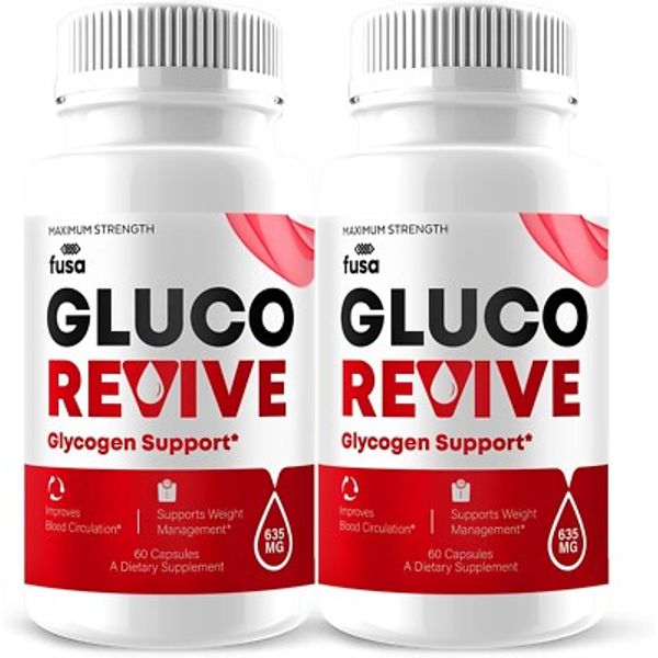 (2 Pack) Advanced Glycogen Support Supplement Capsules for Health & Wellness