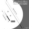 AOOHA Presentation Finger Pointer,2PCS Retractable Pointing Stick Small and Retractable Finger Pointer Stick for Presentations Teaching Lecture Office(Black)
