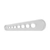 Laroal Herb Stripper 8 Holes Kitchen Vanilla Multi-Functional Leaf Remover Leaf Stripping Tool for Kale Greens Thyme Basil