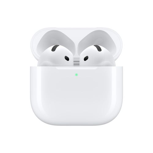 Apple AirPods 4 Wireless Earbuds, Bluetooth Headphones, with Active Noise Cancellation, Adaptive Audio, Transparency Mode, Personalized Spatial Audio, USB-C Charging Case, Wireless Charging, H2 Chip