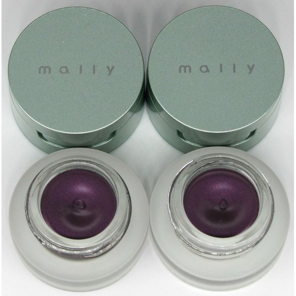 Lot of 2 - Mally Silk Eyeliner & Powder Eye Shadow Eyeshadow Purple Dreamy Plum