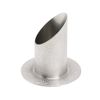 NKlaus brass mega candlestick silver matt honeycomb pattern base Ø 8cm height: 8cm coaster 10975