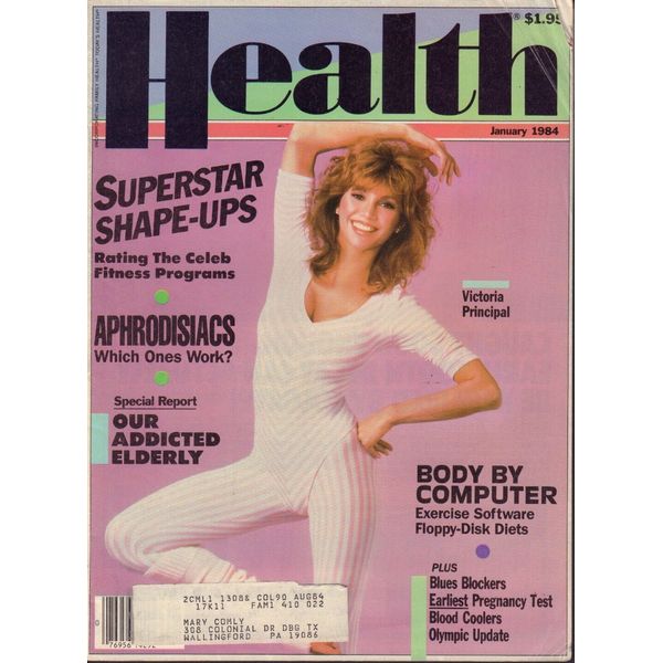 Health Magazine January 1984 Victoria Principal 091317nonjhe